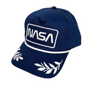 NWOT NASA Embroidered Snapback Hat
